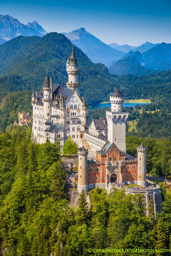 Schloss Neuschwanstein Front